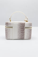 JW PEI Joy Vanity Bag | Himalaya Croc-Embossed Vegan Leather