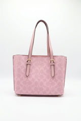 Coach Mollie Tote 25 in Signature Canvas | Powder Pink