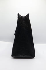 Louis Vuitton Onthego MM Tote | Black Monogram Empreinte