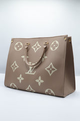 Louis Vuitton Onthego MM Tote | Rose Mauve Bicolor Empreinte