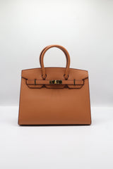 Hermès Birkin 25 Bag & Pouch Set | Gold Epsom Leather & Hardware