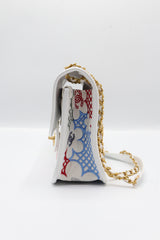 Chanel Classic Flap Bag | Multicolor Floral & CC Print