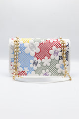 Chanel Classic Flap Bag | Multicolor Floral & CC Print