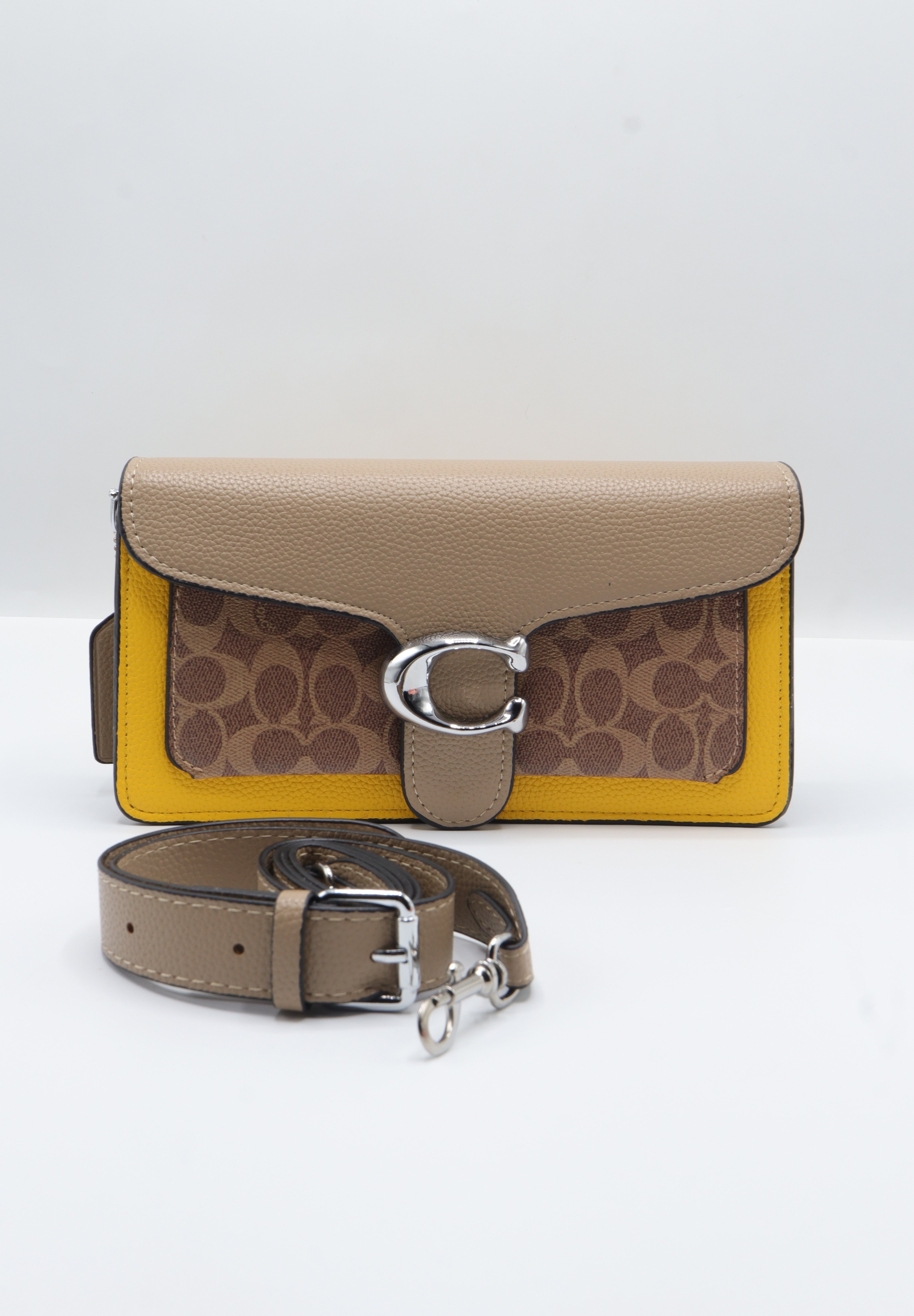 Coach Tabby Crossbody Bag | Colorblock Signature Canvas & Leather