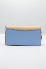 Coach Tabby Crossbody Bag | Blue & Beige Colorblock Canvas