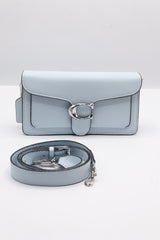 Coach Tabby Crossbody Bag | Baby Blue Pebbled Leather