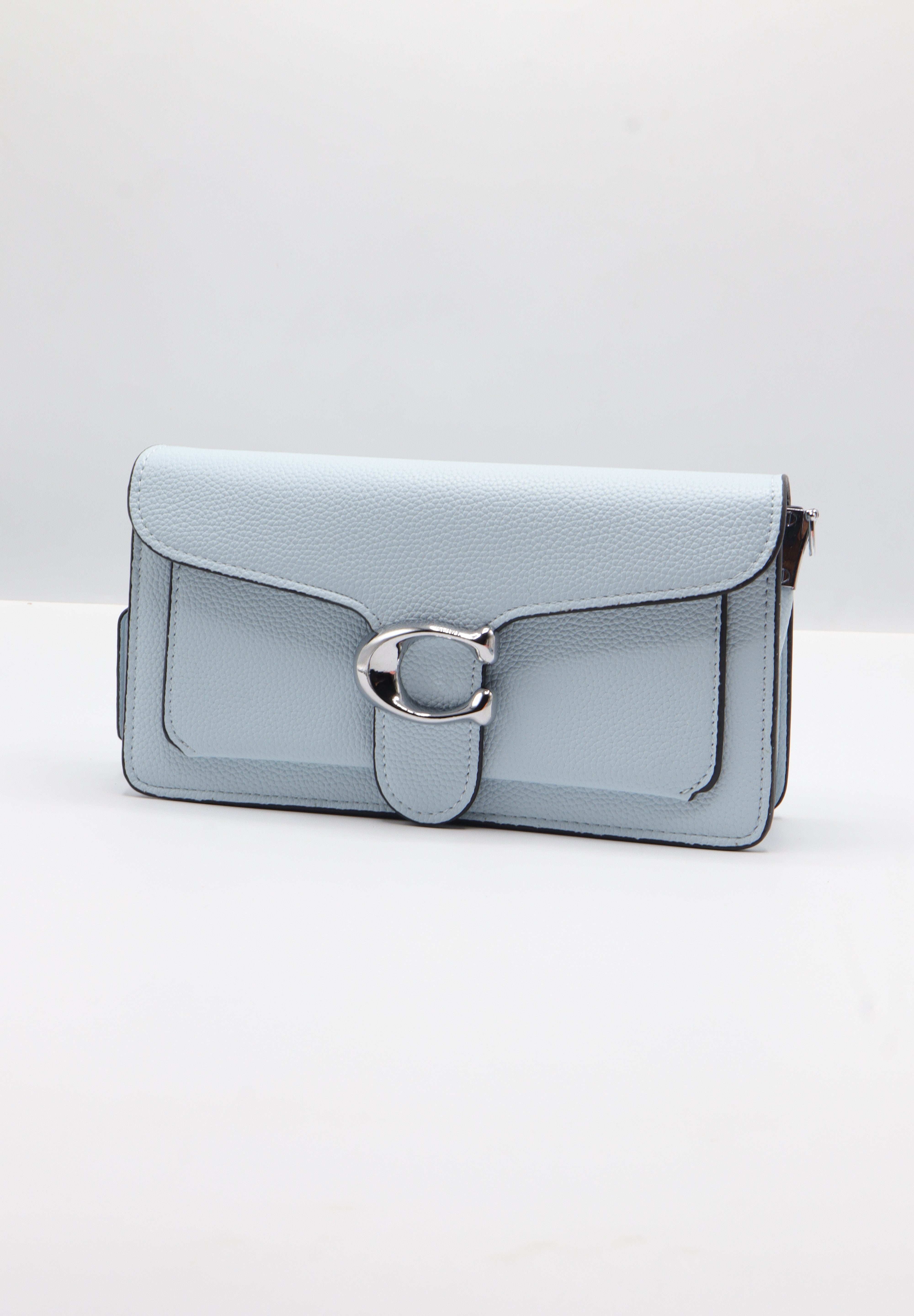 Coach Tabby Crossbody Bag | Baby Blue Pebbled Leather