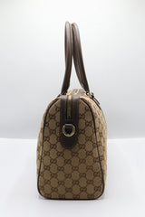 Gucci 1955 Horsebit Boston Bag | GG Supreme Canvas & Web