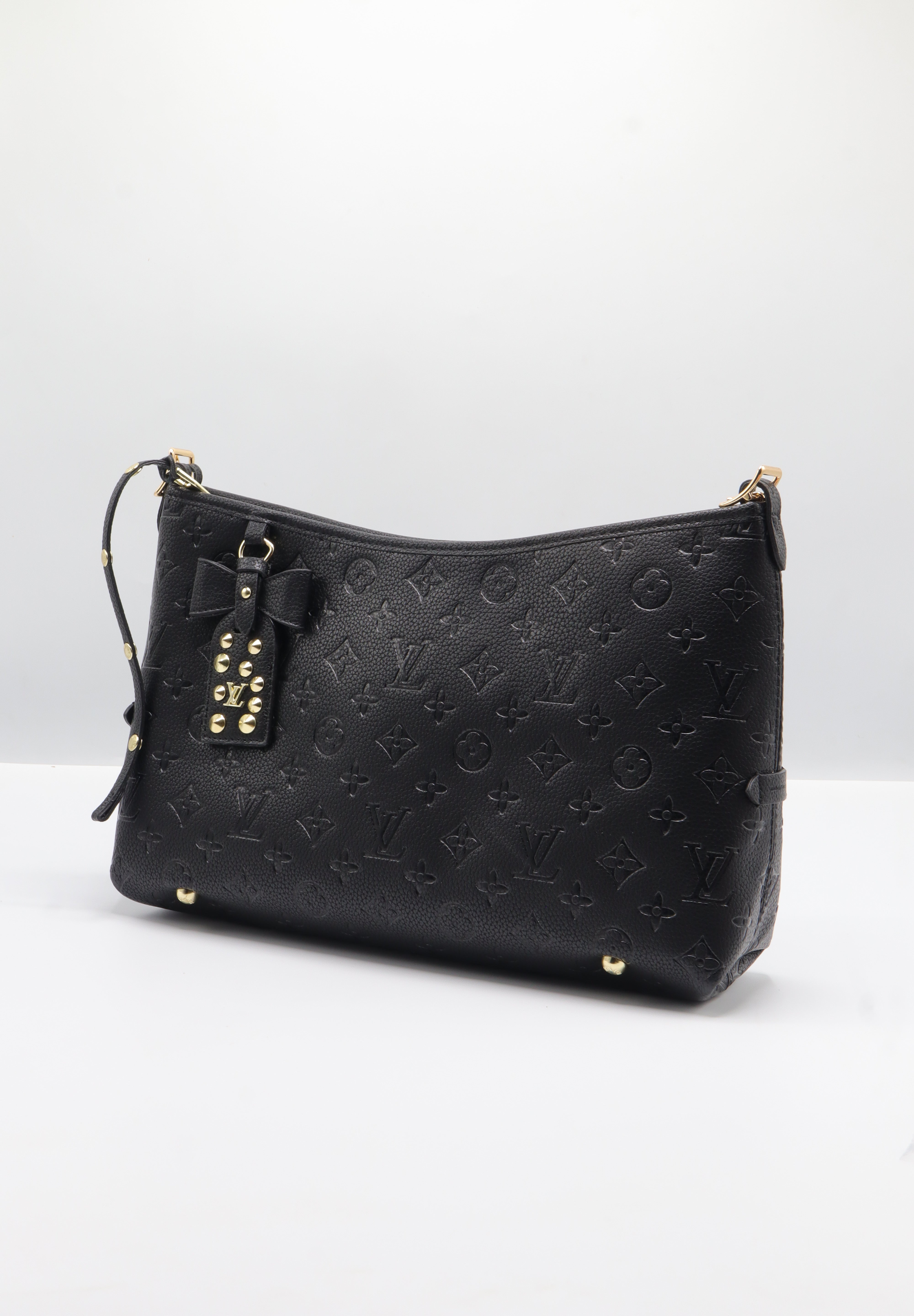Louis Vuitton Hobo Bag | Black Monogram Empreinte Leather
