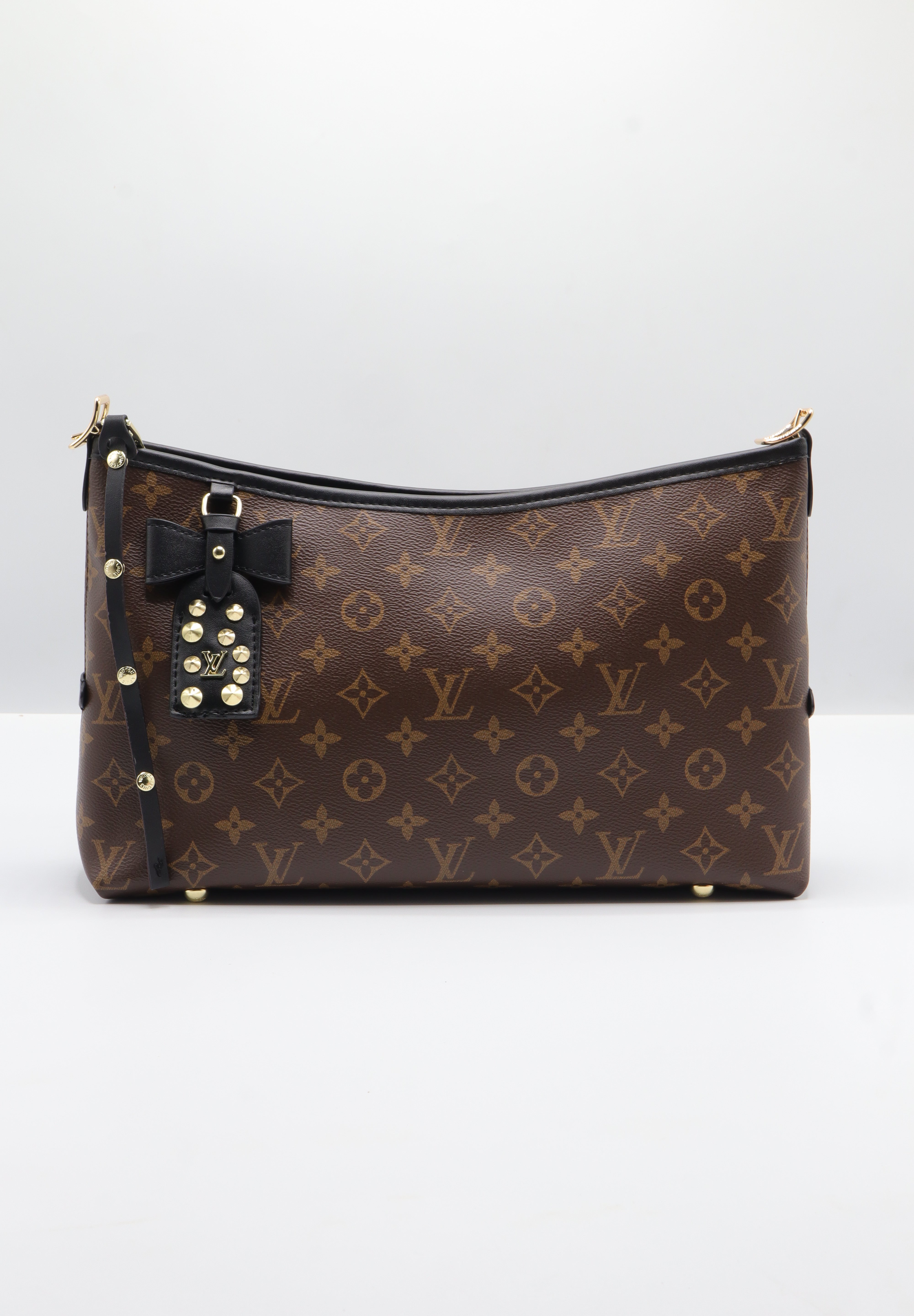Louis Vuitton Hobo Bag | Monogram Canvas & Studded Bow