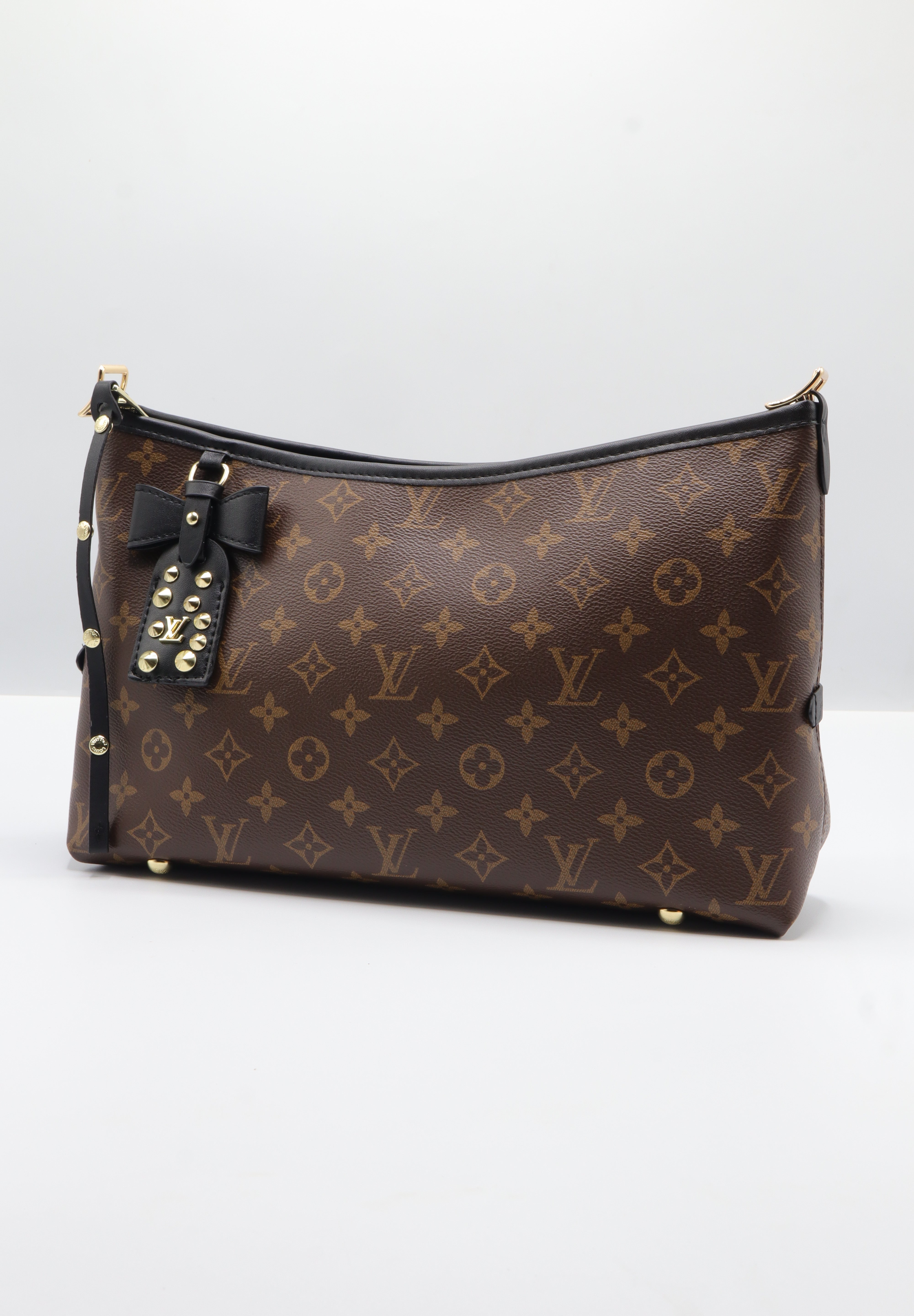 Louis Vuitton Hobo Bag | Monogram Canvas & Studded Bow