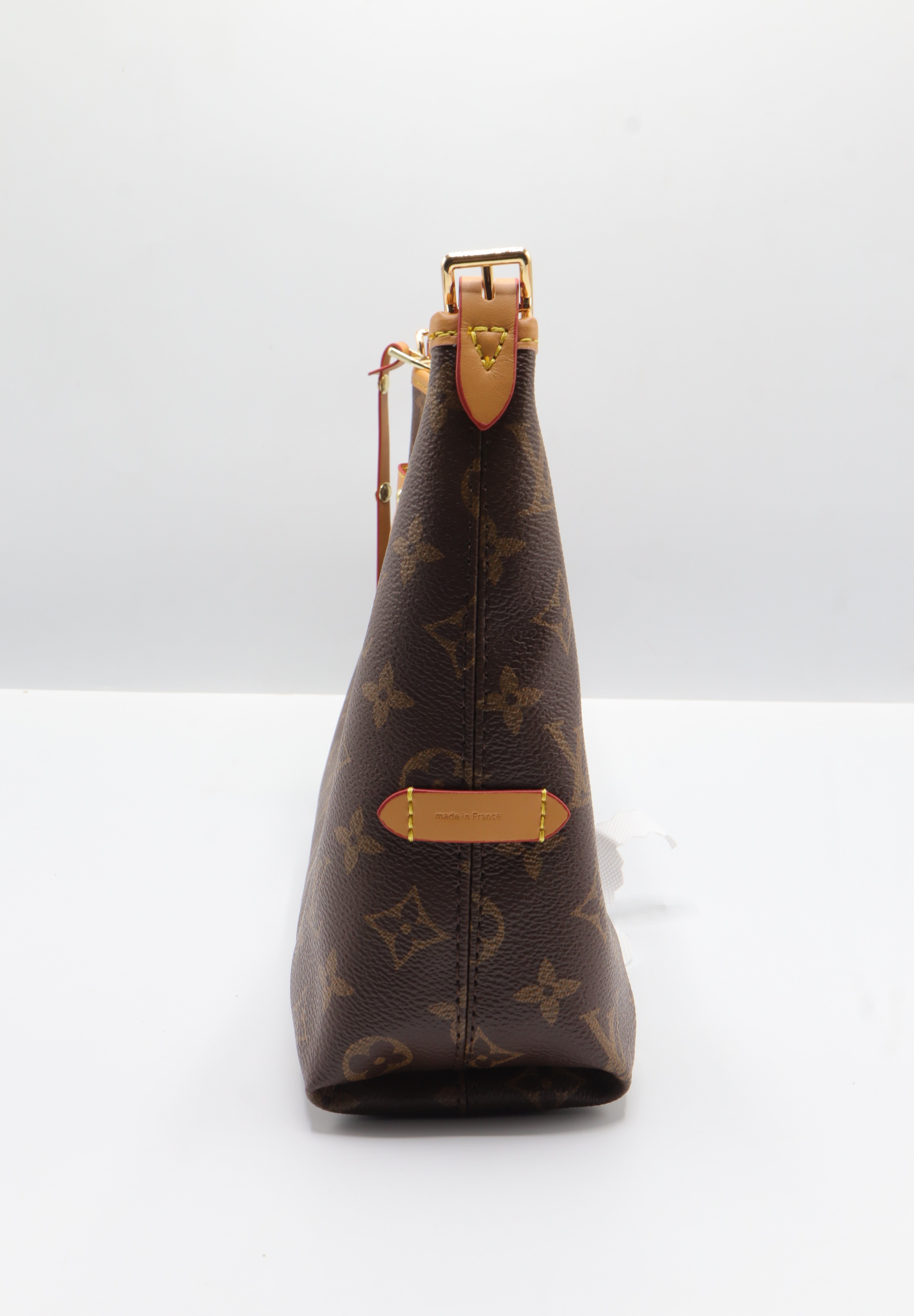 Louis Vuitton Hobo Bag | Monogram Canvas & Vachetta Bow Charm