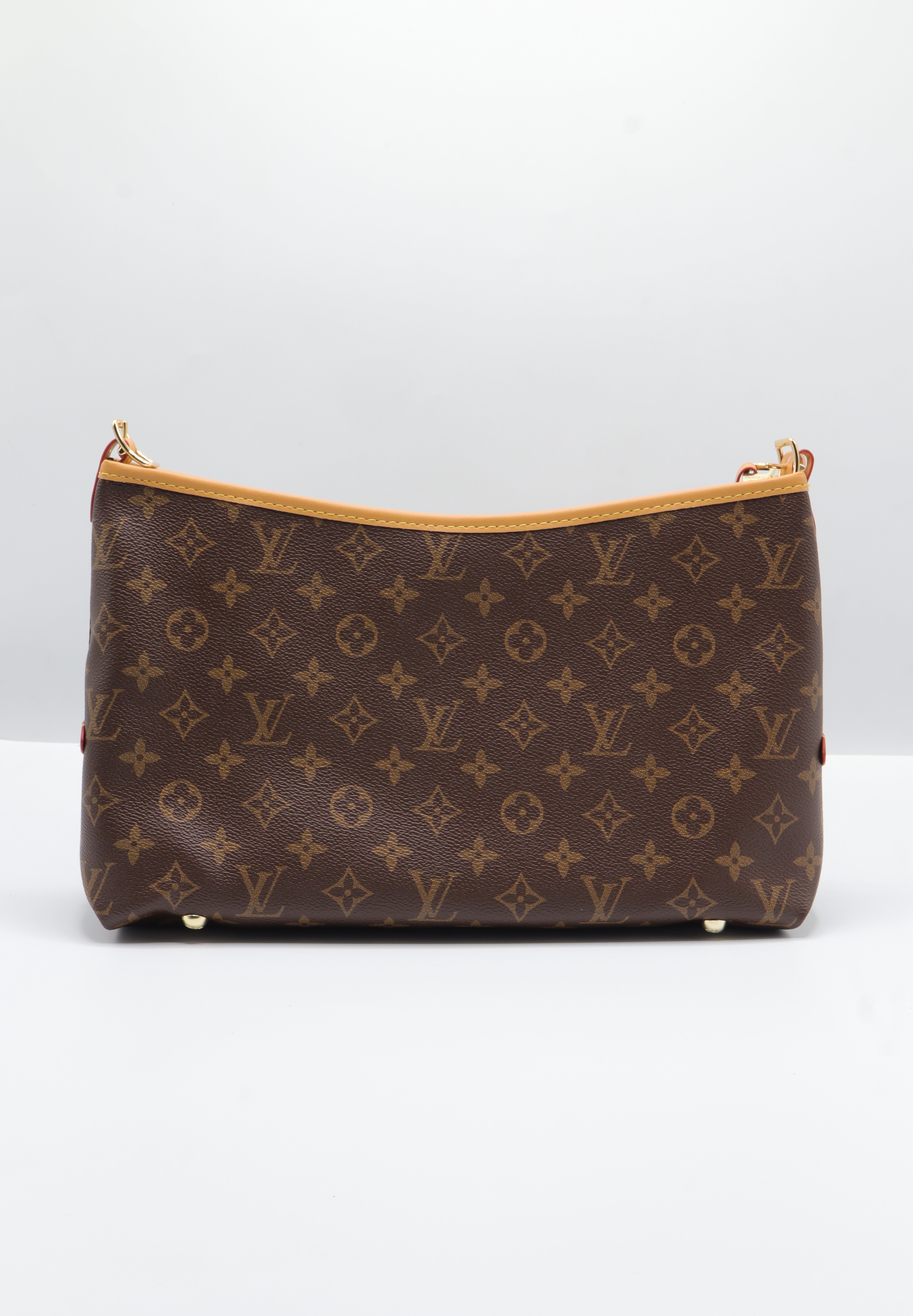 Louis Vuitton Hobo Bag | Monogram Canvas & Vachetta Bow Charm