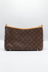Louis Vuitton Hobo Bag | Monogram Canvas & Vachetta Bow Charm