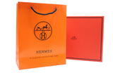 Hermes Style Epsom Leather Oran Flat Sandals – Women's Orange Slide Shoes