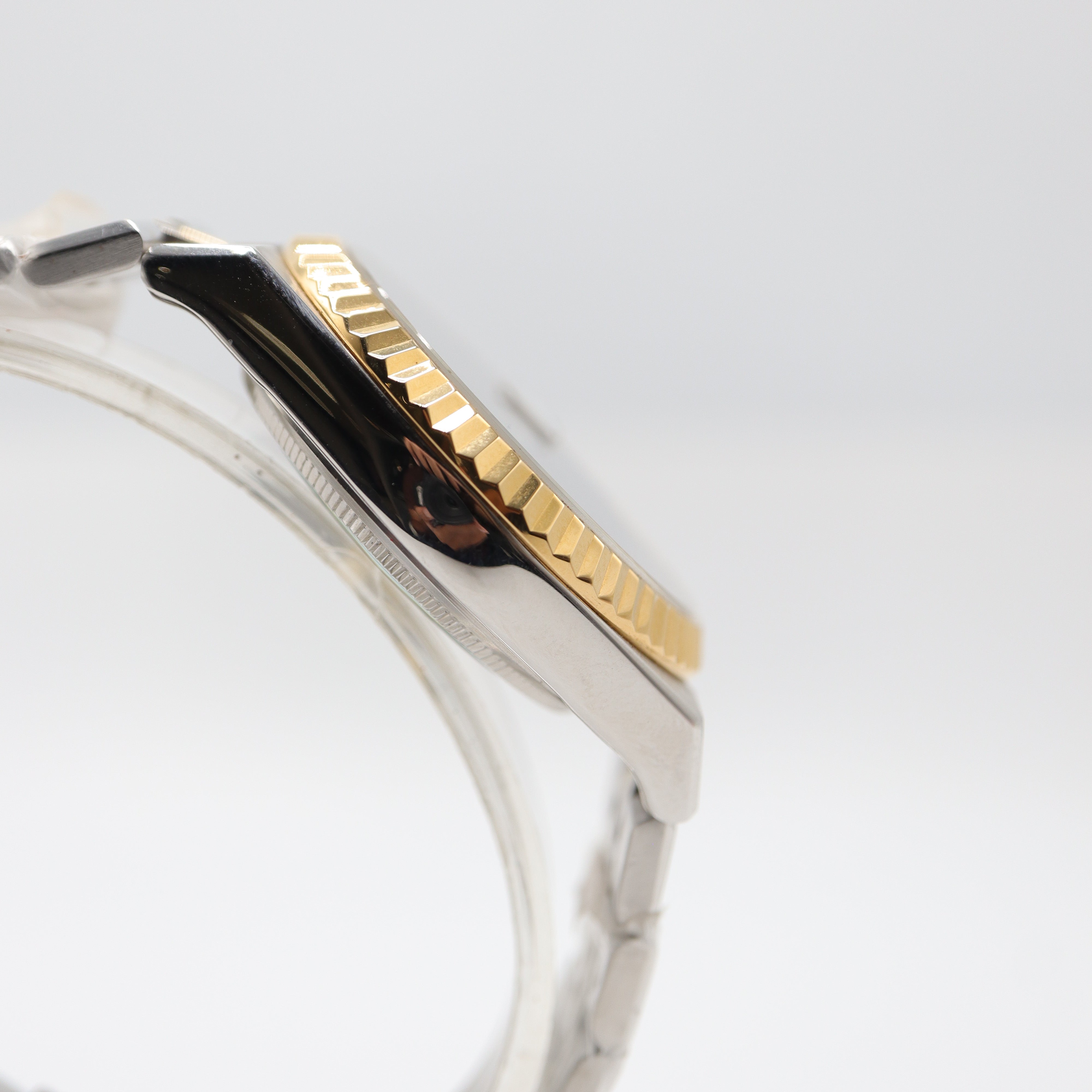 Rolex Style Land-Dweller Two-Tone Jubilee Watch – Men's Gold & Steel Luxury Watch