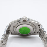 Rolex Style Datejust Jubilee Watch – Men's Steel & Green Sunburst Dial Watch