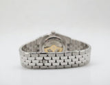 Rolex Style Land-Dweller Jubilee Watch – Men's Steel & Ice Blue Honeycomb Dial Watch