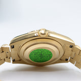 Rolex Style President Day-Date Watch – Men's 18k Gold Orange Ombré Diamond Dial Watch