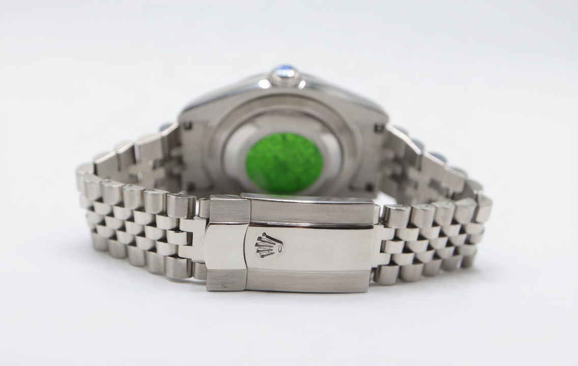 Rolex Style Datejust Jubilee Watch – Men's Steel & Crisp White Dial Watch