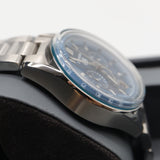 TAG Heuer Carrera Chronograph Watch – Men's Steel & Blue Sunburst Tachymeter Watch
