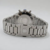 TAG Heuer Carrera Chronograph Watch – Men's Steel & Blue Sunburst Tachymeter Watch