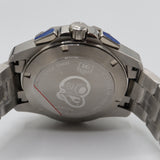 TAG Heuer Aquaracer Chronograph Watch – Men's Steel & Black Dial Dive Watch