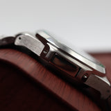 Patek Philippe Style Nautilus Gem-Set Watch – Men's Steel & Green Emerald Bezel Watch