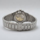 Patek Philippe Style Nautilus Gem-Set Watch – Men's Steel & Blue Sapphire Bezel Watch