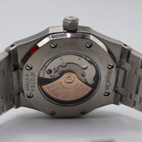 Audemars Piguet Style Royal Oak Watch – Men's Steel & Grey Tapisserie Dial Watch