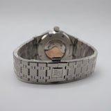 Audemars Piguet Style Royal Oak Watch – Men's Steel & Ice Blue Tapisserie Dial Watch