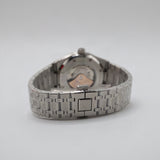 Audemars Piguet Style Royal Oak Watch – Men's Steel & Green Tapisserie Dial Watch
