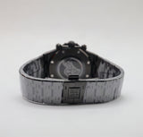 Audemars Piguet Style Royal Oak Chronograph Watch – Men's All-Black Dial Watch