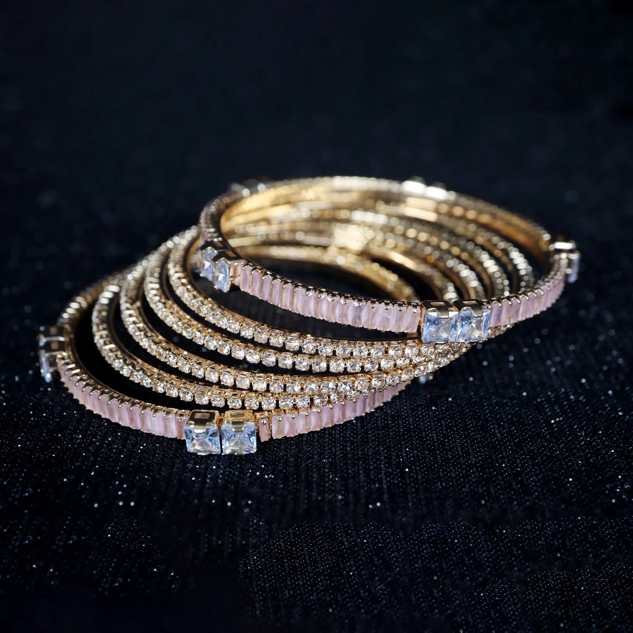 bridal rose gold jewlery