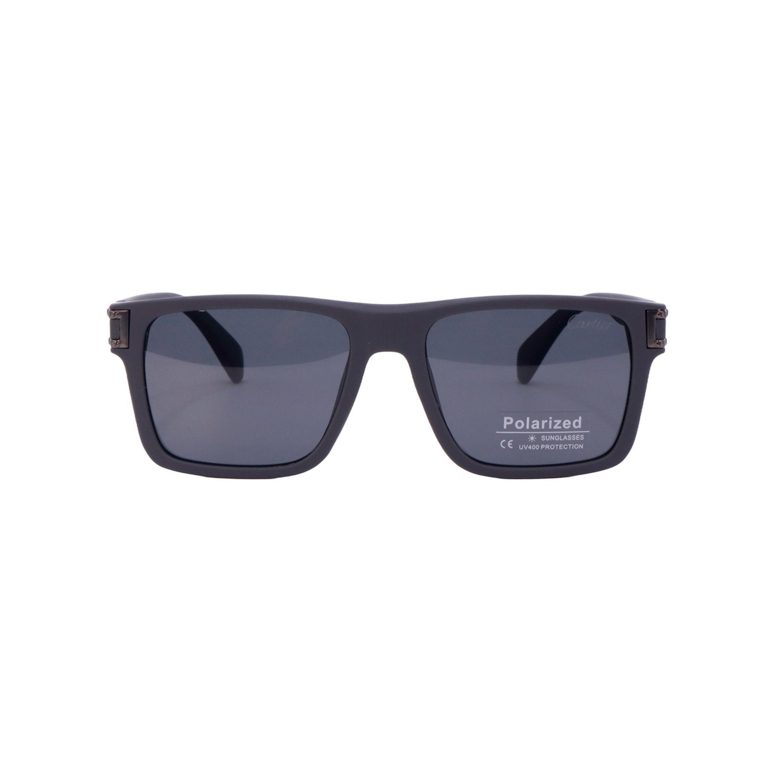 cartier black polarized mens sunglasses 3