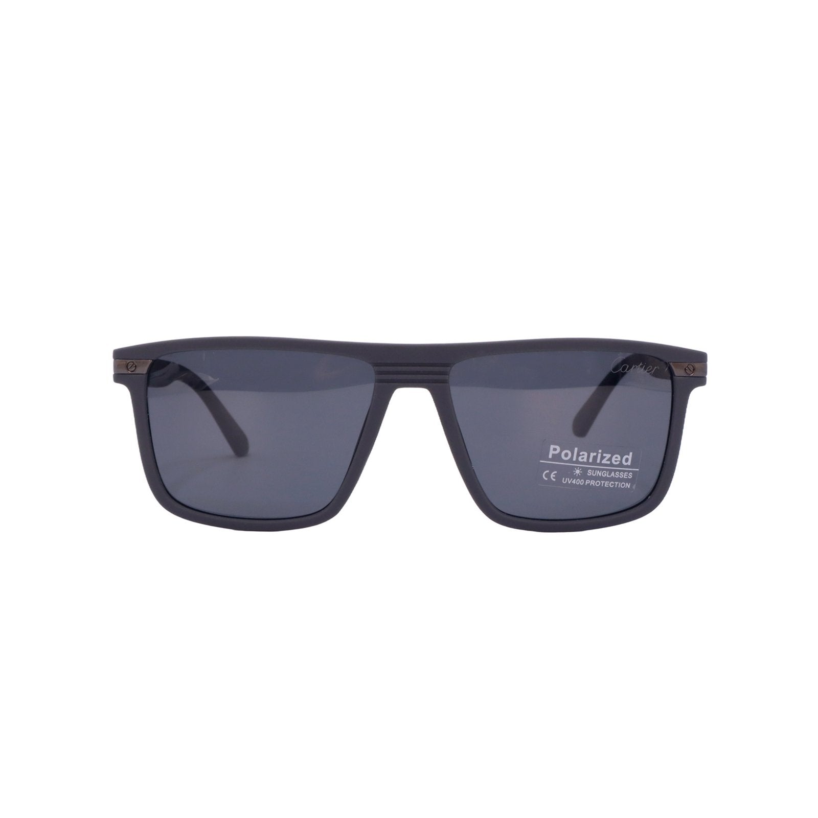 cartier grey matte mens sunglasses 1