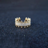 elegant gold wrist accessories