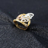 Butterfly Ring with Sparkling Crystals Cute and Stylish Jewelry