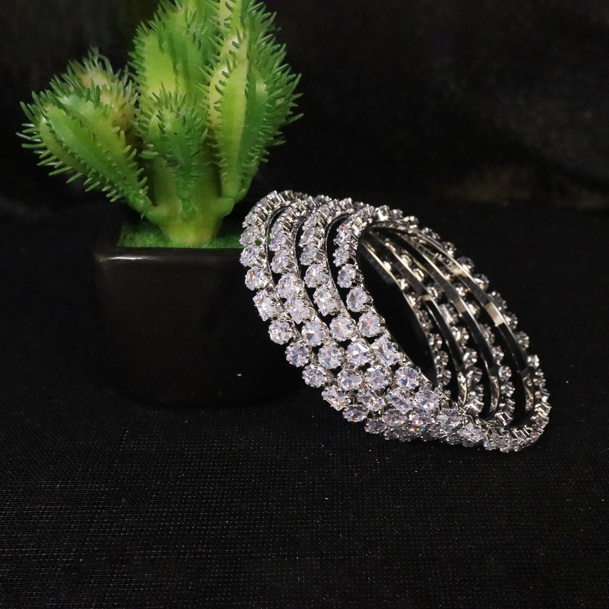 latest bangles with stones for girls in uk