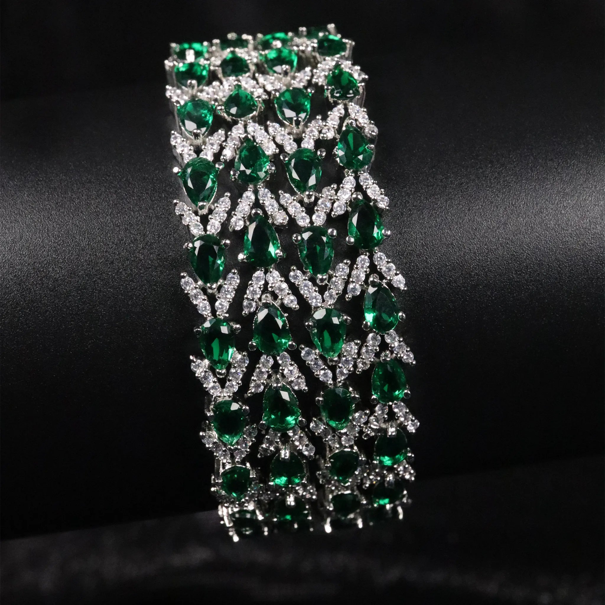 latest bangles with stones for girls
