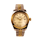 rolex datejust champagne dial 4
