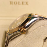rolex datejust champagne dial 7