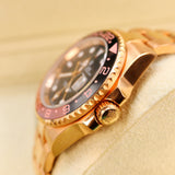 rolex gmt master ii everose gold 8