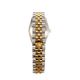 rolex oyster perpetual datejust gold and diamond accents2