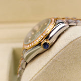 rolex oyster perpetual datejust gold and diamond accents8