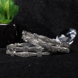 stylish silver bangles