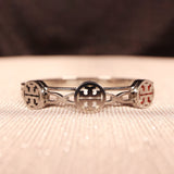 tory burch silver bangle