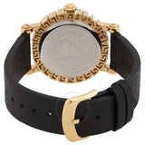 Greca Glam Quartz Black Dial Men's Watch