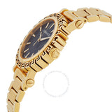 Greca Glam Quartz Black Dial Men's Watch