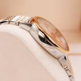 versace v signature rose gold women watch 3